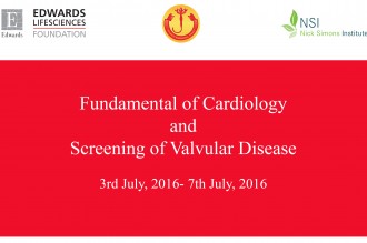 Fundamental of Cardiology and Screening of Valvular Disease-Workshop